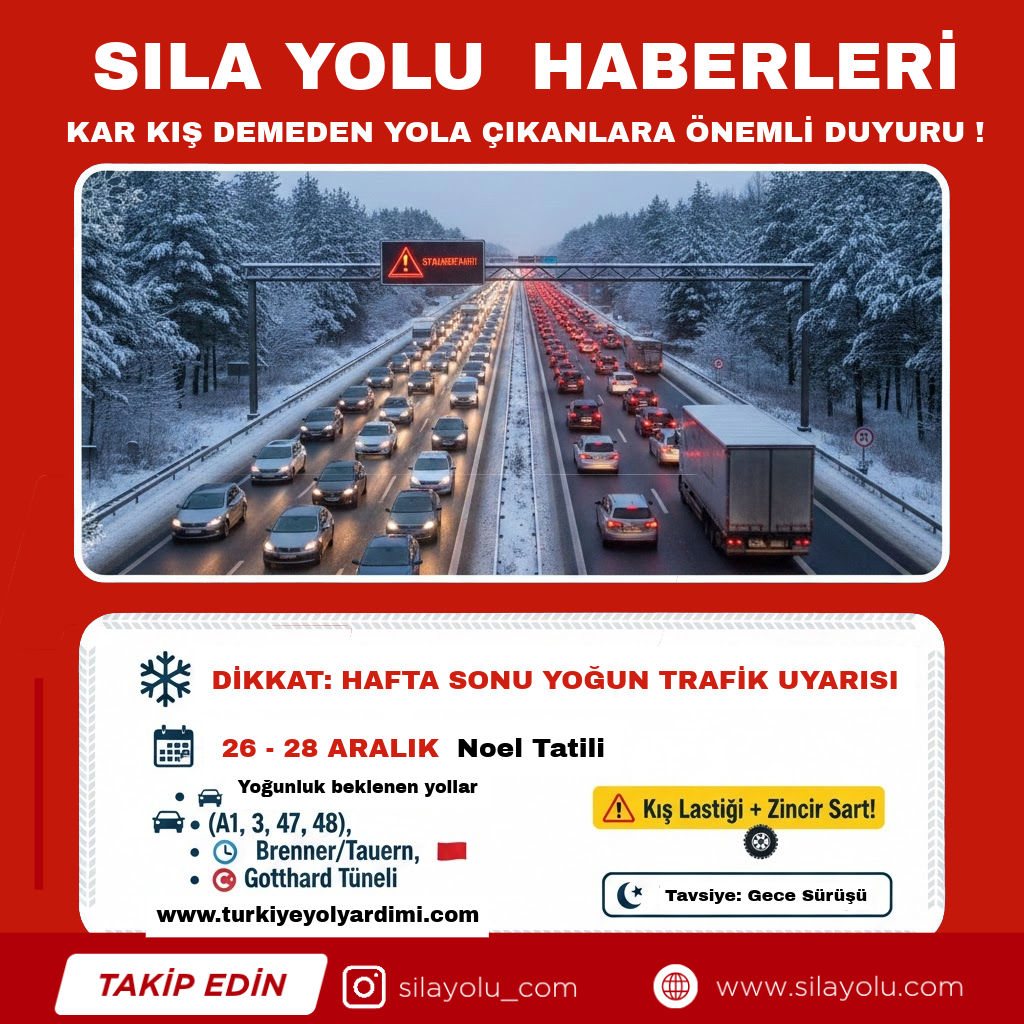 DİKKAT: Sıla Yolu Kar Altında ve Trafik Yoğun! Noel Sonrası Yollar Kilitlenebilir
